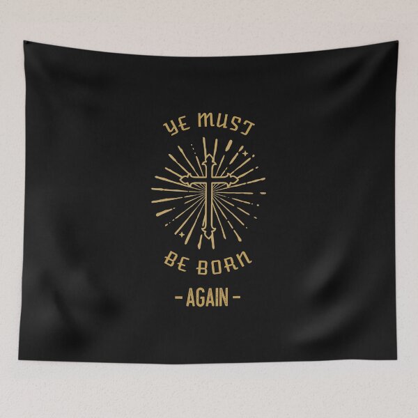 Item preview, Ye Must Be Born Again  designed and sold by DiscGolfTees.