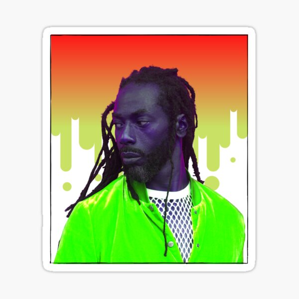 “Buju Banton " Sticker for Sale by MrBarnesdesigns | Redbubble