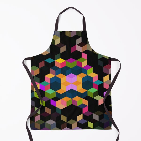 Item preview, Cute Colourful Cubes Abstract Background funny gift for digital art lovers designed and sold by AYACHI90.