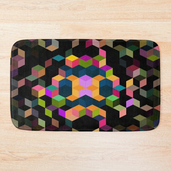 Item preview, Cute Colourful Cubes Abstract Background funny gift for digital art lovers  designed and sold by AYACHI90.