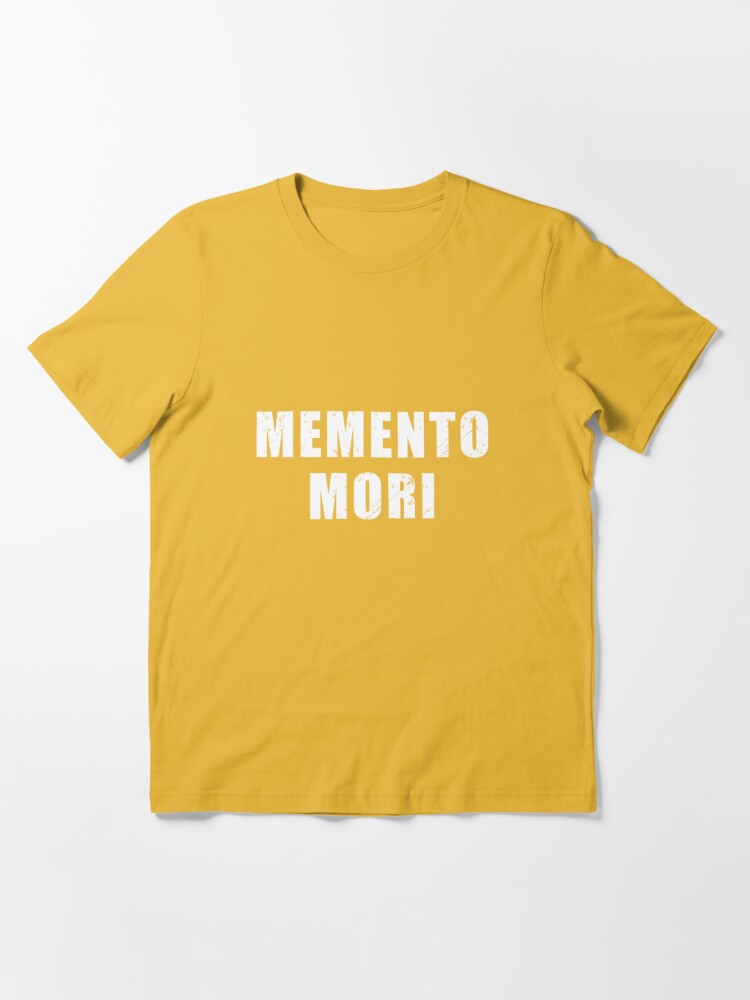 Memento Mori - Latin phrase meaning Remember That You Will Die Sticker  for Sale by Be-A-Warrior