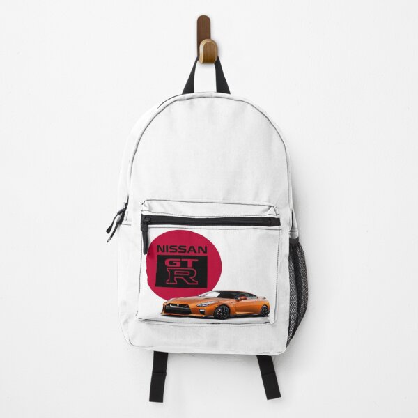 Item preview, NISSAN GTR on red rising sun background designed and sold by DomGDesign.