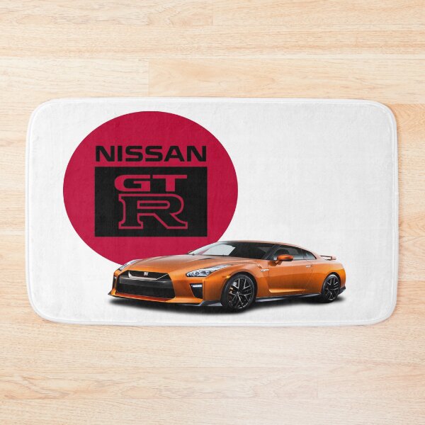 Artikelvorschau, NISSAN GTR auf rotem Hintergrund der aufgehenden Sonne entworfen und verkauft von DomGDesign.