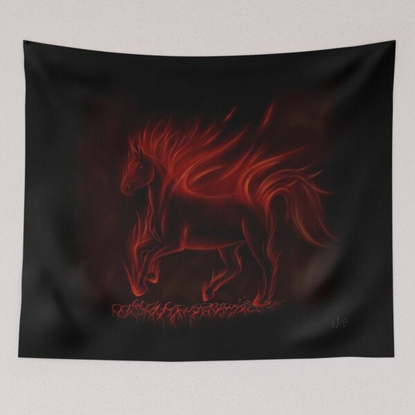 Item preview, Flame Horse designed and sold by DiscordArts.