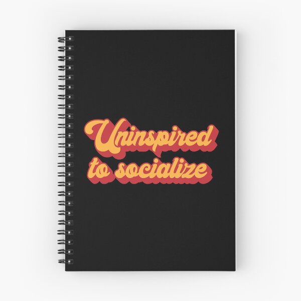 Item preview, Uninspired To Socialize Introvert designed and sold by MSA-42.
