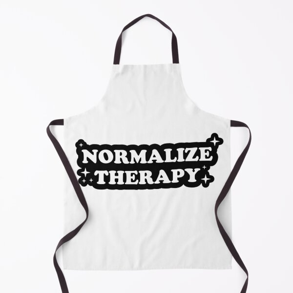 Item preview, Normalize Therapy | Mental health awareness designed and sold by -wiseowl-.