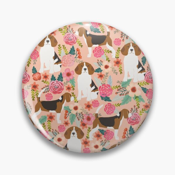 Item preview, Beagle dog dogs with flowers pet pets puppy art cute Beagles  designed and sold by Coolstuff4you71.
