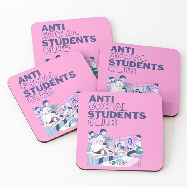Item preview, Anti social students club designed and sold by alexandrutarcan.