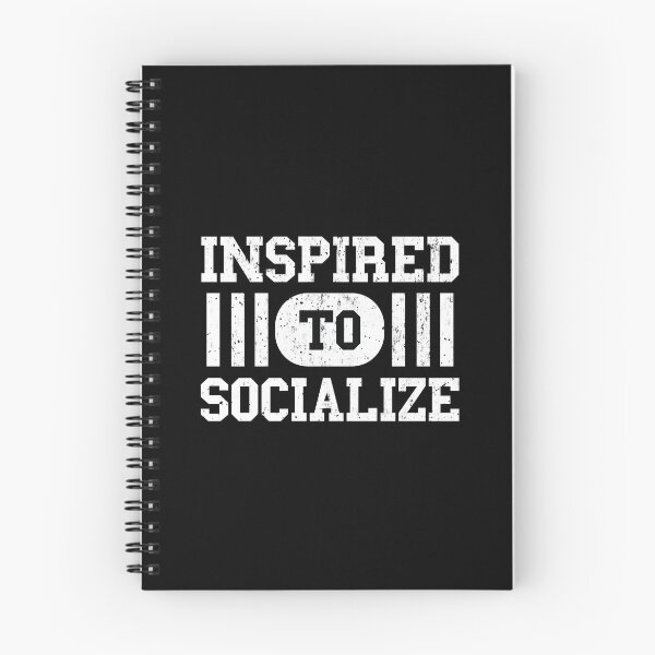 Item preview, Inspired To Socialize Extrovert Distressed designed and sold by MSA-42.