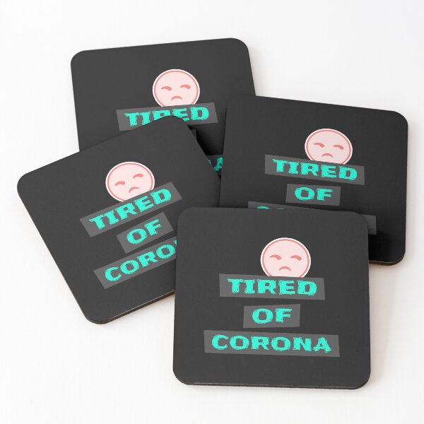 Item preview, Tired of Corona Shirt So Tired When is it Over designed and sold by DiscGolfTees.