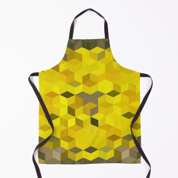 Item preview, Cute Yellow Cubes Abstract Background funny gift for digital art lovers designed and sold by AYACHI90.