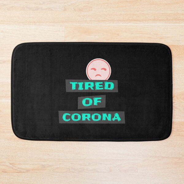 Item preview, Tired of Corona Shirt So Tired When is it Over designed and sold by DiscGolfTees.