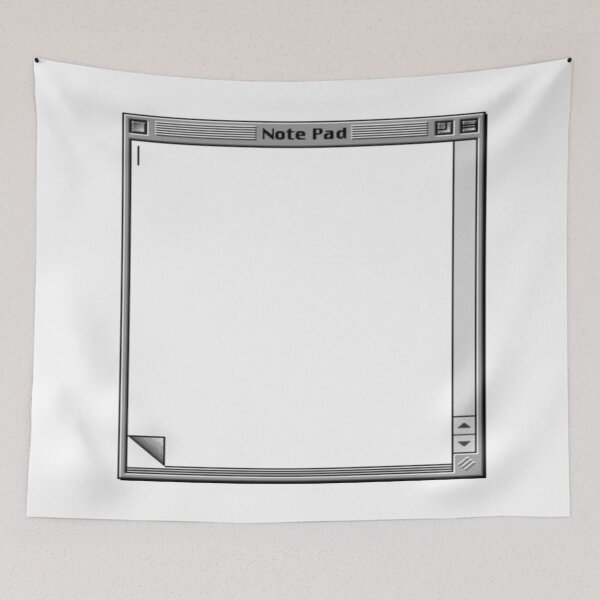 Item preview, Empty Note Pad designed and sold by TimeforGlow.
