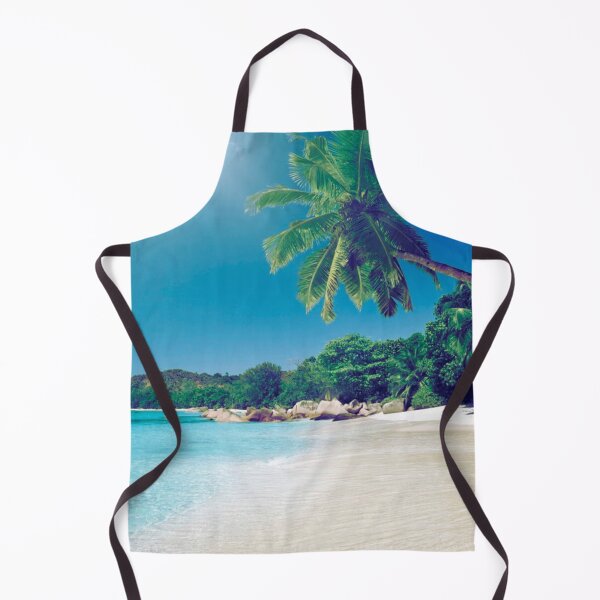 Item preview, Paradisiacal landscape, Caribbean palm trees and blue sky designed and sold by Rimkidd.