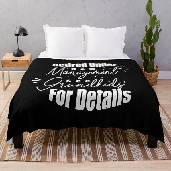 Item preview, Retired Under New Management See Grandkids For Details designed and sold by PrintBrint.