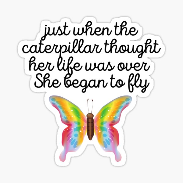 Beautiful quote about aging. Sticker