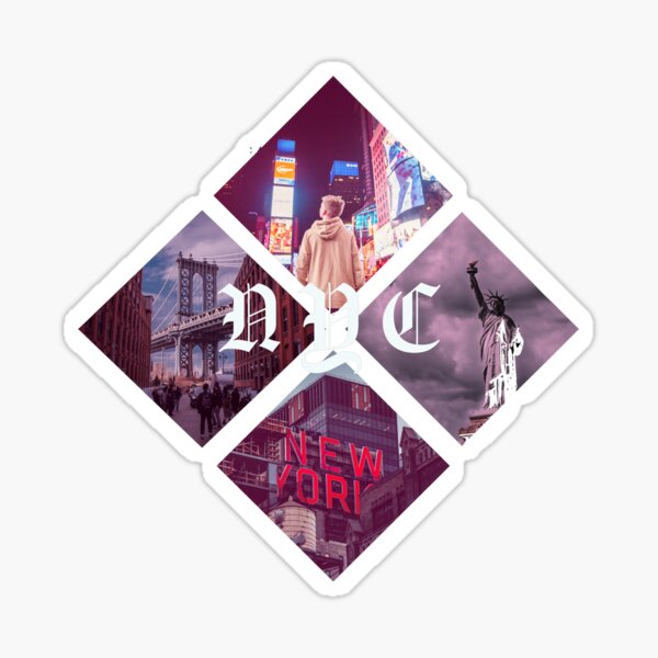 New york city Sticker