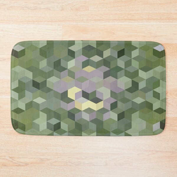 Item preview, Cute pistachio Green Cubes Abstract Background funny gift for digital art lovers  designed and sold by AYACHI90.
