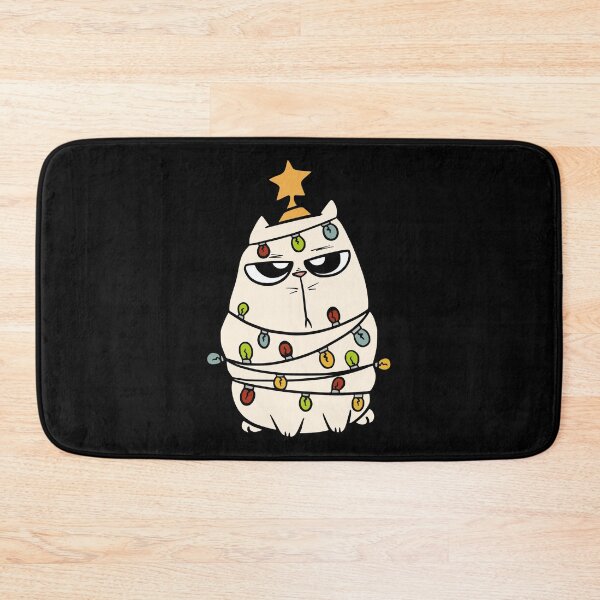 Item preview, Cat Christmas tree funny designed and sold by kickwear-com.