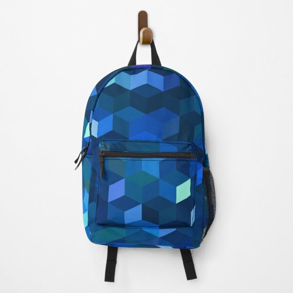 Item preview, Cute Blue Cubes Abstract Background funny gift for digital art lovers designed and sold by AYACHI90.