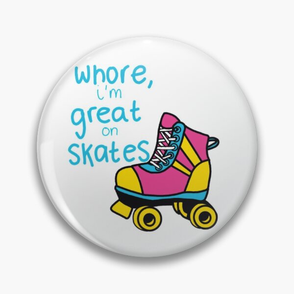 Item preview, Gina linetti skate quote designed and sold by Complete Lemon.