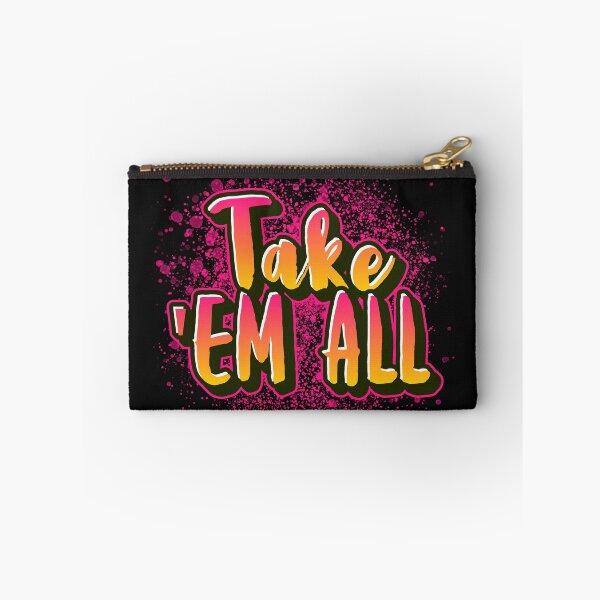 Item preview, Take 'em All Splatter Graphic designed and sold by DiscGolfTees.