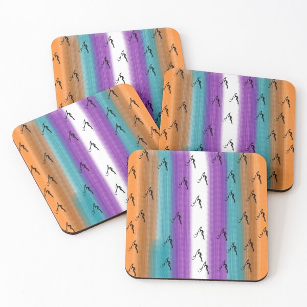 Item preview, Colorful Paint Stripe Pattern designed and sold by Nisha Prabhu.