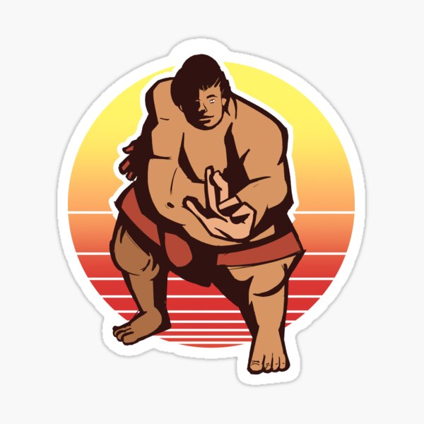 Item preview, Sumo Wrestler Wrestler Japan designed and sold by titanosdesign.