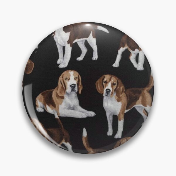 Item preview, Beagle dog dogs with flowers pet pets puppy art cute Beagles  designed and sold by Coolstuff4you71.