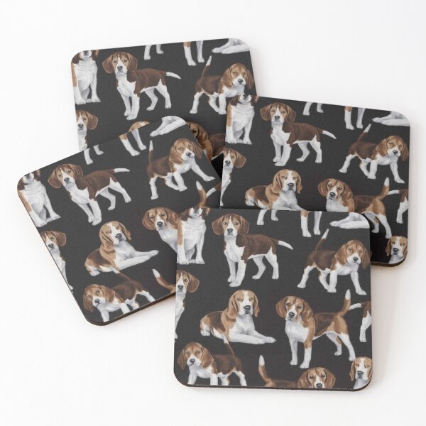 Item preview, Beagle dog dogs with flowers pet pets puppy art cute Beagles  designed and sold by Coolstuff4you71.