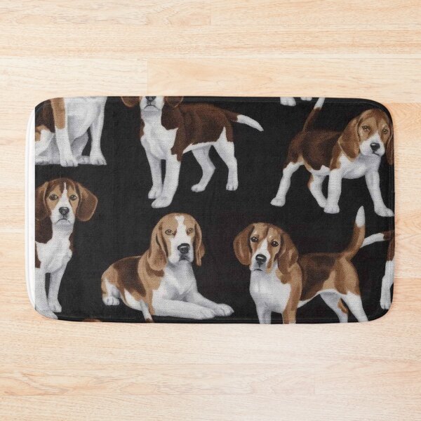 Item preview, Beagle dog dogs with flowers pet pets puppy art cute Beagles  designed and sold by Coolstuff4you71.