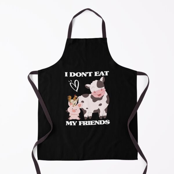 Item preview, I Don't Eat My Friends Funny Vegan idea for girlfriend husband wife designed and sold by Pexilus.