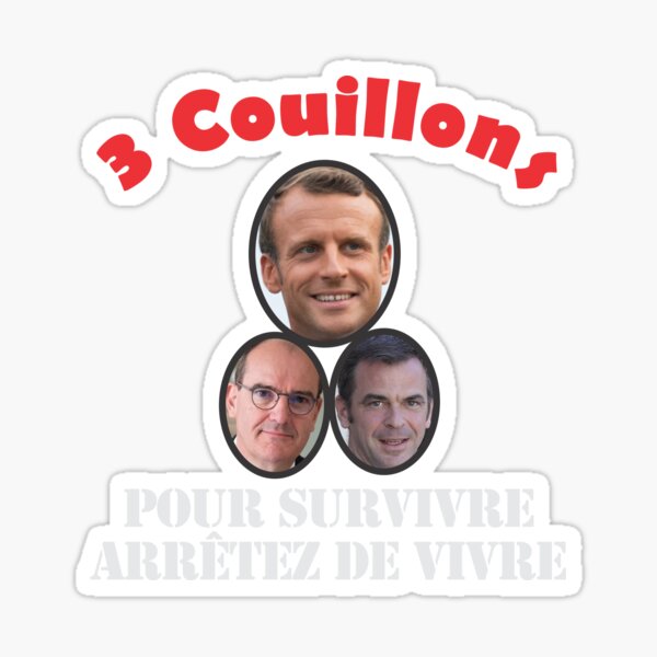 Couillons Sticker