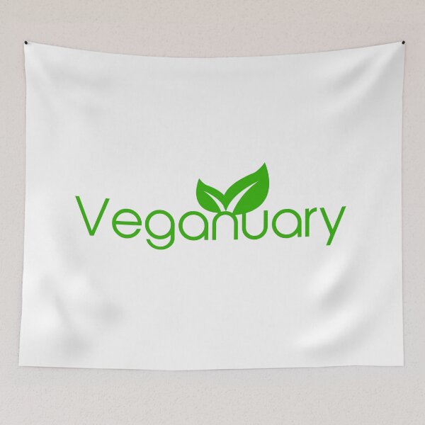 Item preview, Veganuary challenge 2021vegan natural green designed and sold by wiggy38.