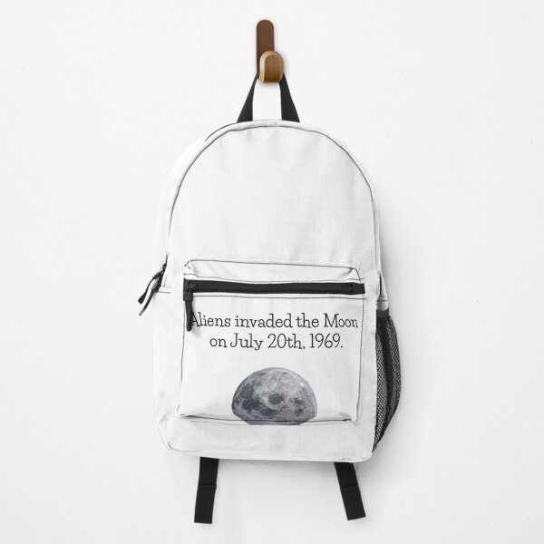 Item preview, Aliens invaded the Moon!  Moon Landing designed and sold by MonatheExplorer.