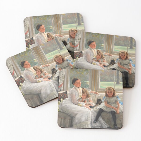 Item preview, Portrait of Mrs Catherine Smith Gill and Two of her Children designed and sold by brushandframes.