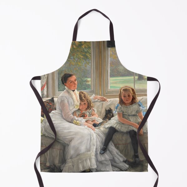 Item preview, Portrait of Mrs Catherine Smith Gill and Two of her Children designed and sold by brushandframes.