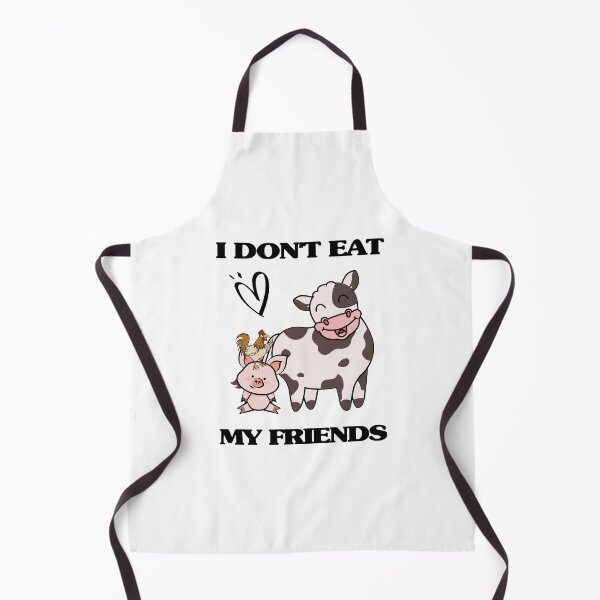 Item preview, I Don't Eat My Friends Funny Vegan idea for girlfriend husband wife designed and sold by Pexilus.