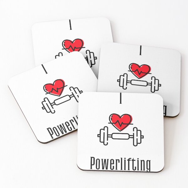 Artikelvorschau, Ich liebe Powerlifting entworfen und verkauft von msify.