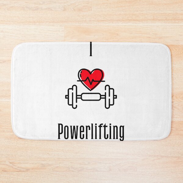 Item preview, I love powerlifting designed and sold by msify.
