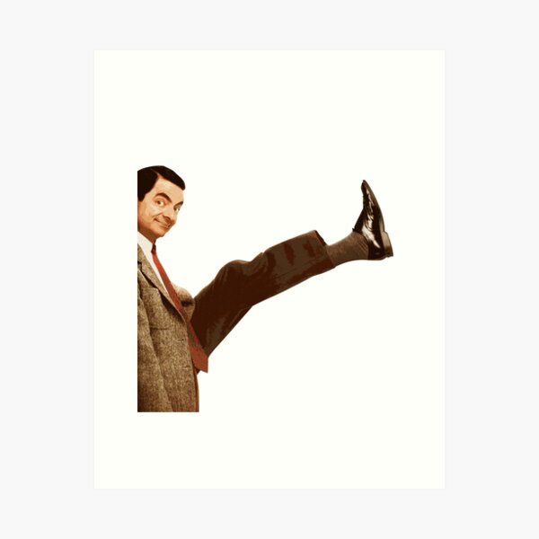 MR BEAN Kunstdruck