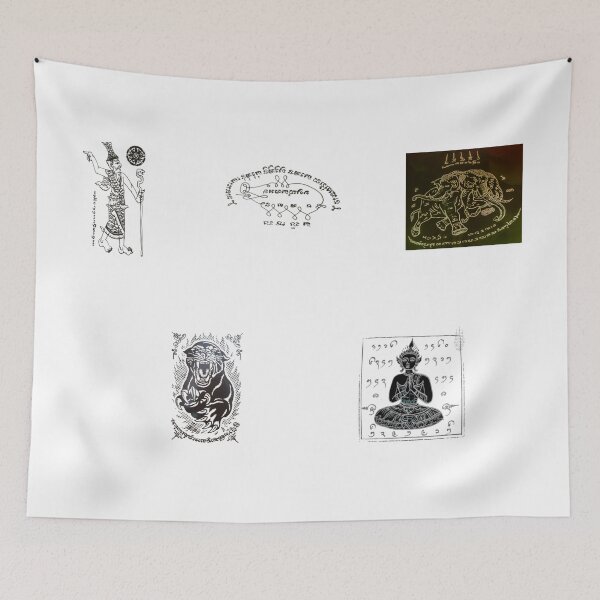 Item preview, Thai Sak Yant Sticker pack 5 Design In One  designed and sold by darknessjeff86.