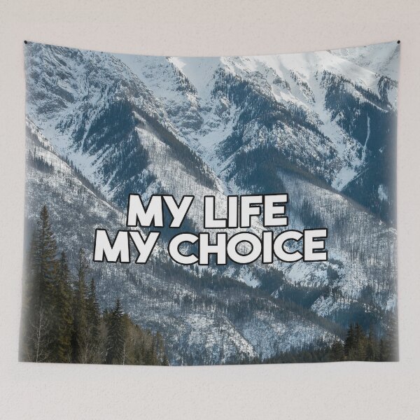 Item preview, The Mountain My Life My Choice | Country Road | designed and sold by BestBash.