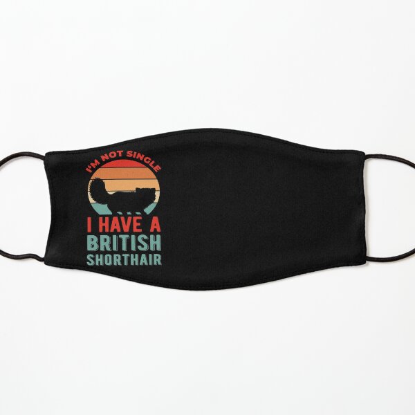 Funny British Shorthair Kids Mask