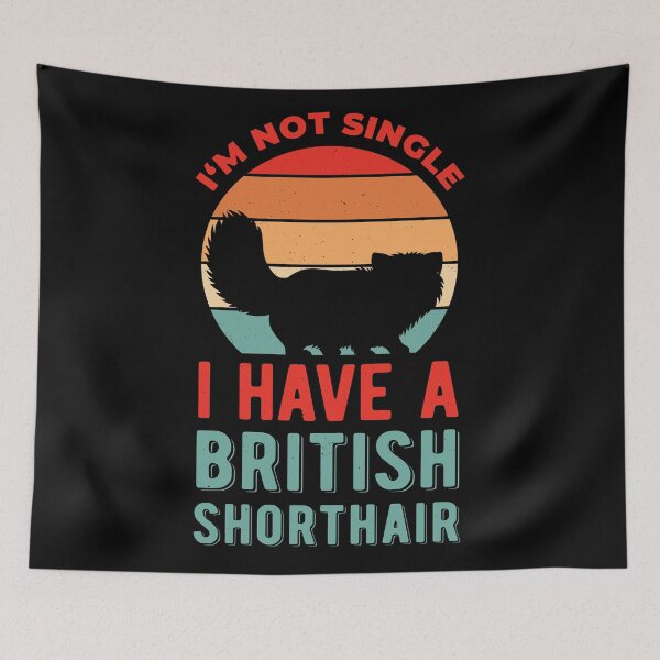 Item preview, Funny British Shorthair designed and sold by artworkbyrihen.