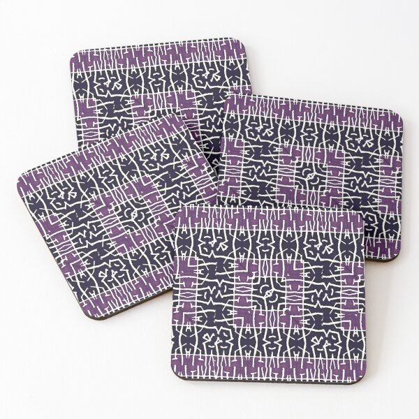 Item preview, African Style Purple Print designed and sold by SouthbankPrints.