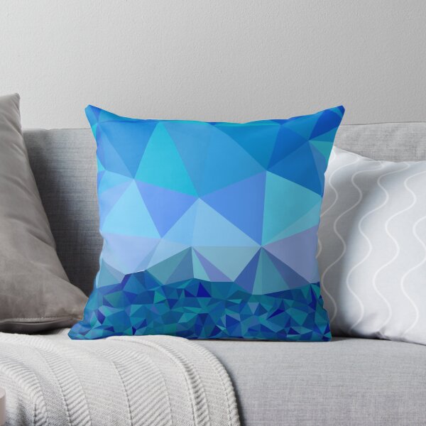 Skopelos blues - sea and sky Throw Pillow