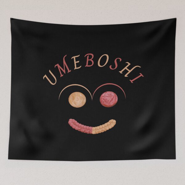 Item preview, Red Yellow Eyes Smile Face Umeboshi designed and sold by Yurii Novosad.