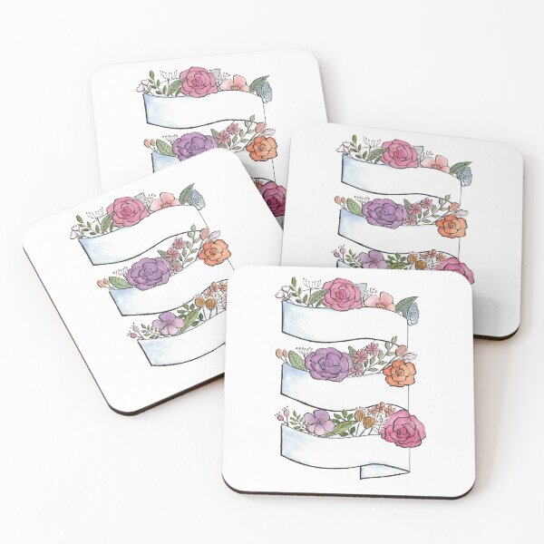 Item preview, Floral Banner designed and sold by agapedesign.