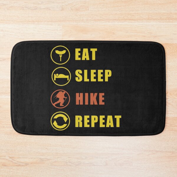 Artikelvorschau, Eat Sleep Hike Repeat entworfen und verkauft von teledesign.